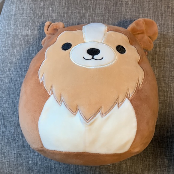 Squishmallow 8” - Andres the Sheltie - Rare - Picture 5 of 5